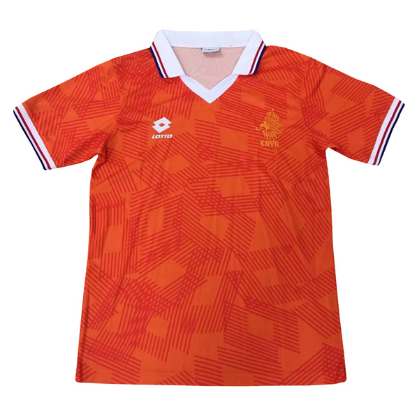 1991-1992 Netherlands Retro Home Kit Soccer Jersey